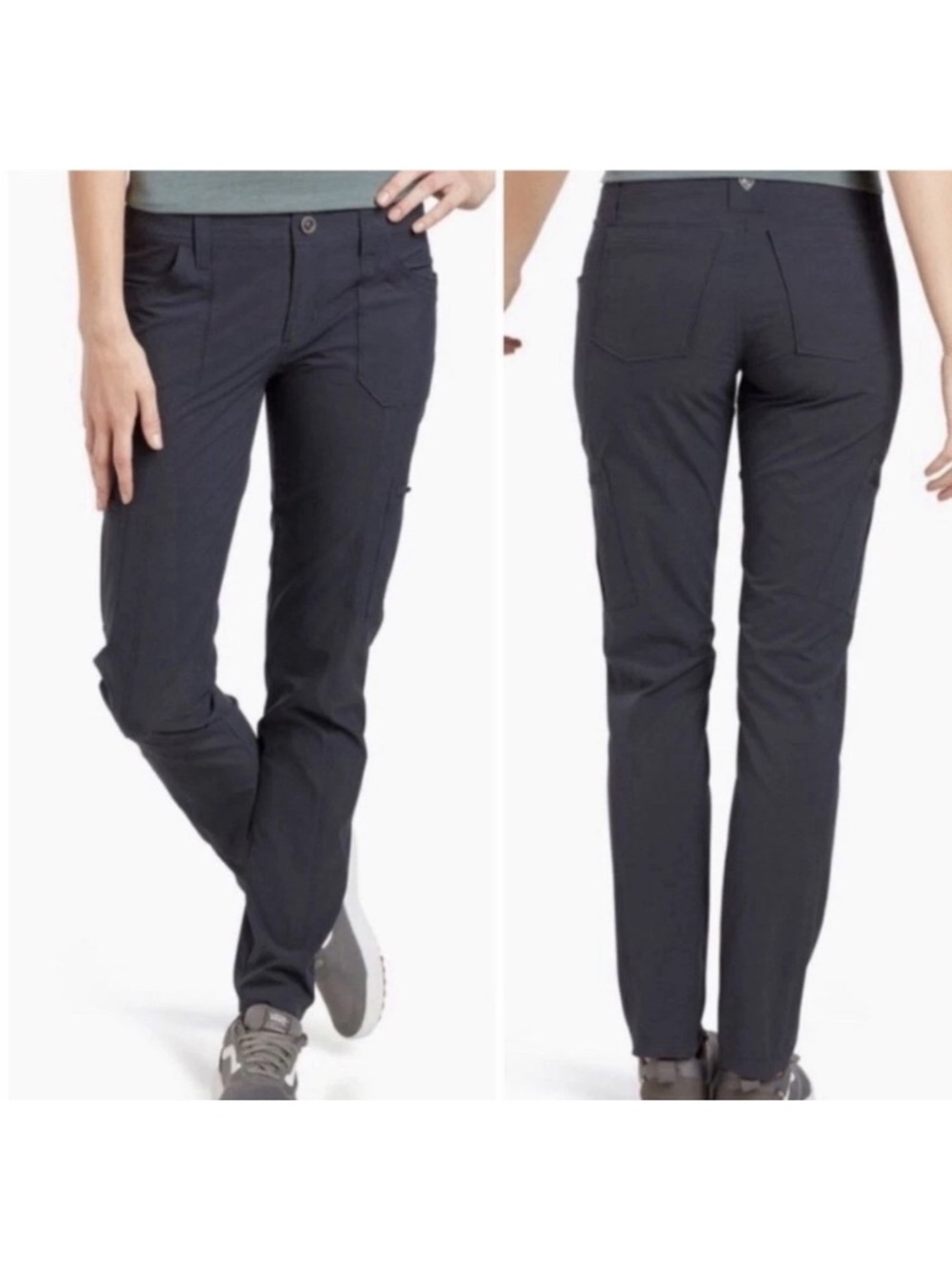 Kuhl Women's Straight Leg Pants - Charcoal/Black